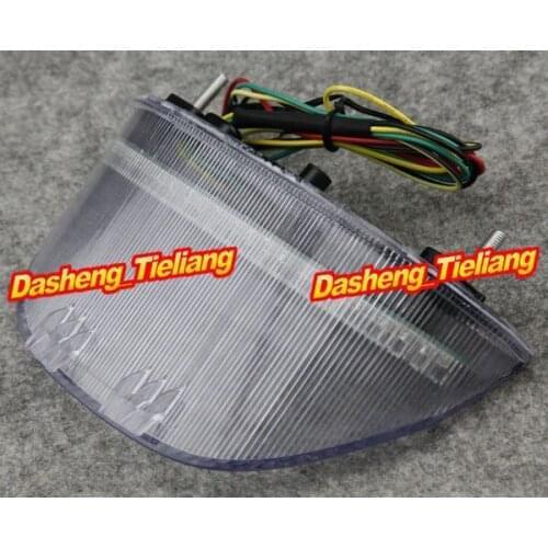 E-Mark Motorcycle Integrated LED Rear Tail Light Turn Signals Indicator Lamp for Honda CBR1000RR 2004-2007 & CBR600RR 2003-2006