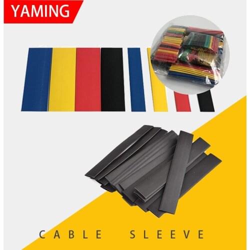 Heat Shrink Tube Cable Sleeve Tubing Wrap Shrinkable 2:1 Set Kit Ties Reusable Fastening Wire Organizer Cord 127/280/328/530pcs