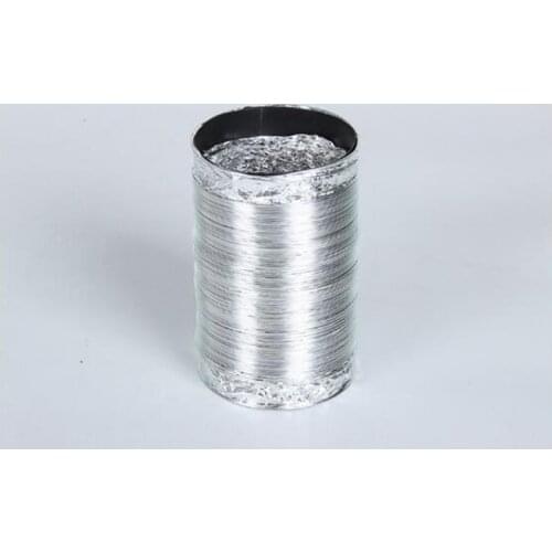 Thickened Hood Smoke Tubes Aluminum Foil Tube Exhaust Pipe Tube Ventilation Pipe Expansion Pipe Wall Hanging Furnace Smoke Pipes