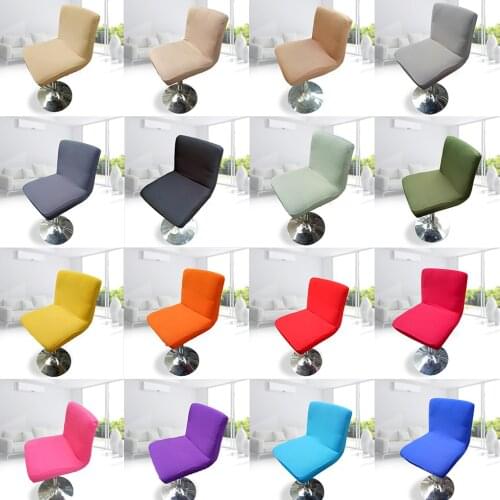 Extendable Chair Cover Polyester Spandex Protector Furniture for Bar Home Kitchen Hotel Office Wedding Party Favor