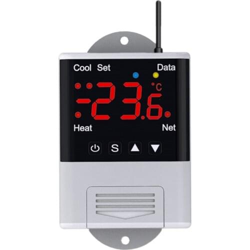 WIFI Thermostat 110V-230VAC Digital Temperature Phone APP Remote Control DS18B20