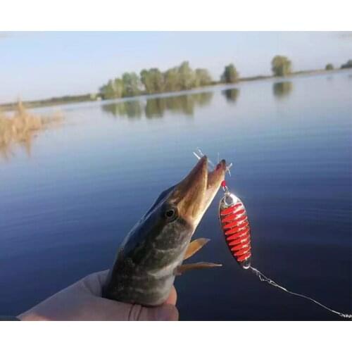 1Pcs 10g 15g 20g casting trout fishing spoons lures baits metal single hook ultralight pesca spinner bait Sinking Vibration lure