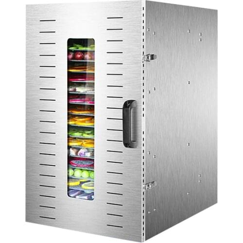 16 Layer Food Dehydrator Fruit Vegetabl Snacks Herbs Gain Meat Food Dryer Dry Fruit Machine Машина для сухофруктов