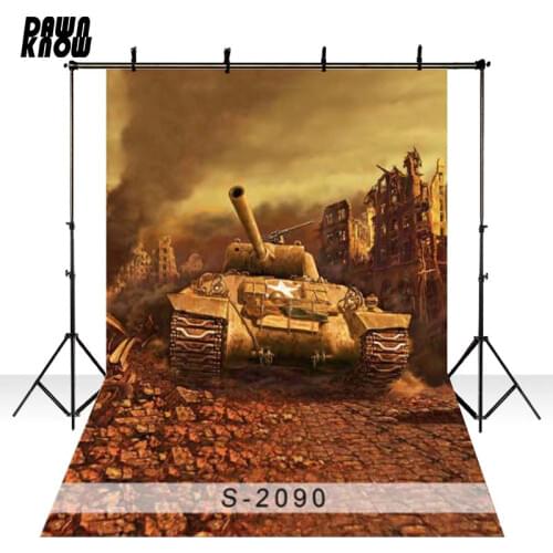 MEHOFOTO Tank Vinyl Photography Background For Children War New Fabric Flannel Backdrop For Baby photo studio Props 2090