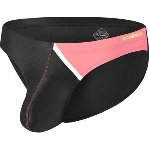 Mens Sexy Bikini Briefs 3D Stereo Contour Pouch TAGLESS Breathable Mens Briefs Underwear Size M-3XL