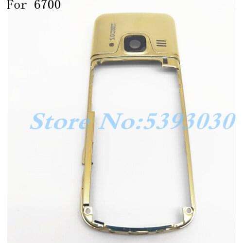 New Original 6700C Replacement Part Middle Frame Housing Case Cover For Nokia 6700C 6700 Classic