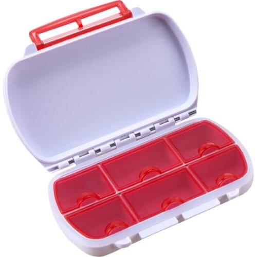 Portable Pill Case Storage Box Vitamin Divider 6 Compartments Container Travel Medicine Organizer Health99