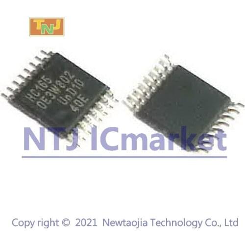 10 PCS 74HC165PW TSSOP-16 74HC165 HC165 parallel-in/serial out shift register