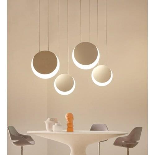 Modern LED Pendant Lights For Dining room Bar Creative Acrylic LED Pendant Lamp luminaire suspendu Hanging Lighting AC 100-265V