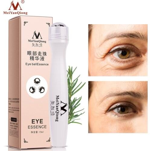 Eyes Rolling Essence Anti-Wrinkle Firming Fine Lines Eyes Serum Remove Dark Circles Anti Puffiness Eye Bags Under Eye Skin Care
