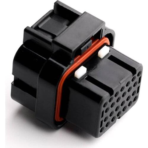 High Quality New 26-Hole Positions 3-Slot Female Housing Oil Gas Car Electrical Connector for Computer ECU Waterproof Plug