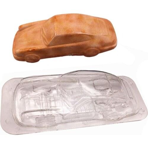 3D Car Design Silicone Molds Chocolate Mold For Cake Decorating Chocolate Fondan HX6D
