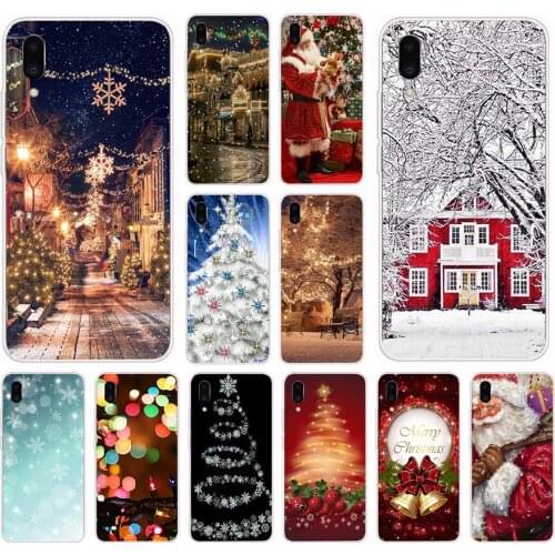 287FG christmas lights gift Soft Silicone Tpu Cover phone Case for Meizu Pro 7 Plus X8 C9 Pro Note 9 case