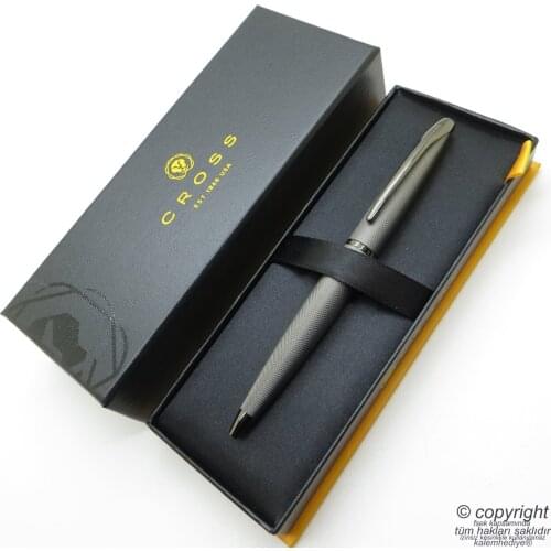 Cross ATX Brushed PVD Titanium Ballpoint Pen | Cross Pen | İsme Special Pen