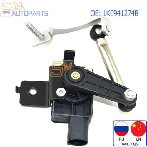 1K0941274B Headlight Level Sensor for Volkswagen AUDI Eos Golf R32 GTI 1K0 941 274B 1K0 941 274 B