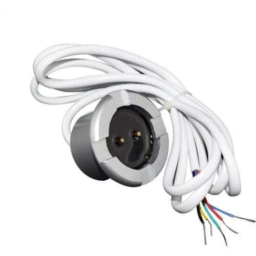 DC12V NO&NC ouput Plastics Water Leak Detector Water Sensor Leak Alarm with Caution Light Home Security alarm system