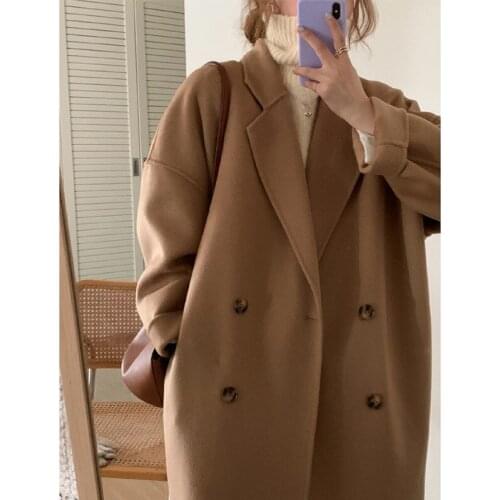Donsignet Womens Camel Coats