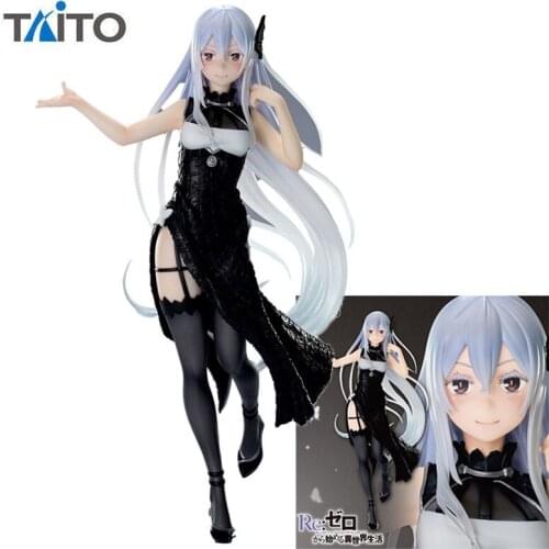 20cm TAITO anime figures Echidna cheongsam model Life in a different world from zero Desktop ornaments action doll Toys