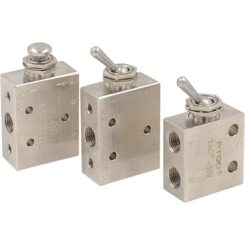 Koganei Pneumatic Control Valve TAC2-3S/TAC2-3V/3P/41P/TAC2-41V/4P Toggle Valve Switch