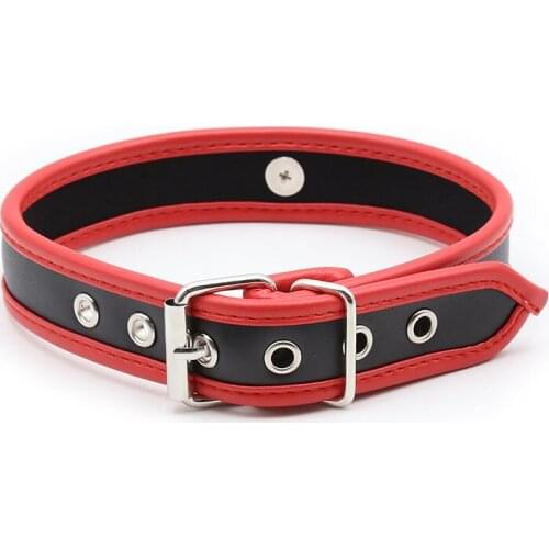 Leather Neck Restraint Slave Role Playing Stimulating Love Adult Product Lady Lock Men Adult Game Toy Novelty Love Game