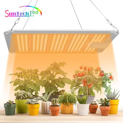 Suntech 100W Quantum Grow Light, Sunlike Full Spectrum LED Phyto Lamp for Plant Hydroponic Greenhouse Growth Lighting