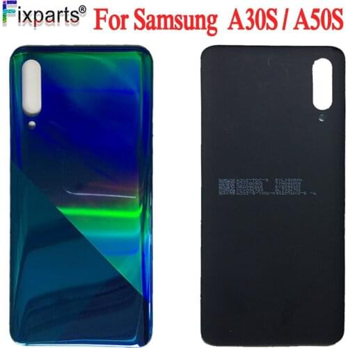 New For Samsung A30S Back Battery Cover Door Rear Glass Housing Case For Samsung A50S Battery Cover A50S A30S housing
