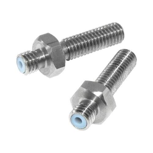 1.75mm/M6*30 mk8 throat nut integrated stainless steel hose thread high temperature resistant 3d printer accessories