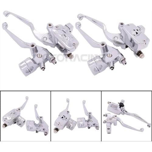 1'' 25MM Motorcycle Brake Clutch Master Cylinder Reservoir Levers For Kawasaki Vulcan 800 900 1500 1500L 1600 1700 2000