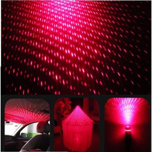 USB star lights for car, ceiling lights for home use, modified laser projection decorative lights