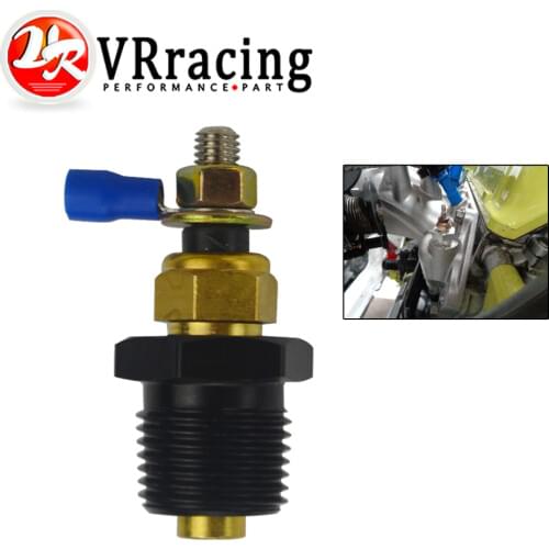 VR - K-Swap Coolant Temp Sender Sensor Adapter K20 K24 For Honda Civic Integra + Fittings Adaptor 3/8-1/8NPT VR-TSU01+TSU02