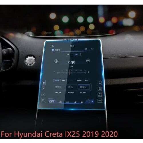 For Hyundai Creta IX25 2016 2017 2018 2019 Tempered Glass Car GPS Navigation Screen Protector LCD Touch Film Sticker Accessories
