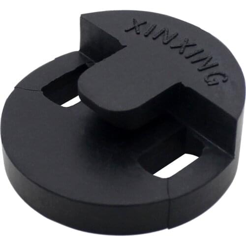 1pc Black Circular Round Rubber Cello Mute for Cello Lovers Musicians Gift