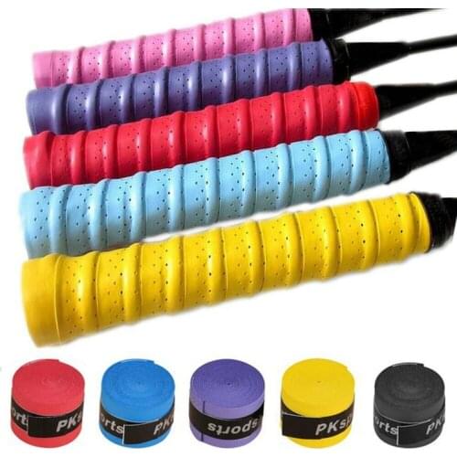 Anti-slip Sweat Band Absorbed Sport Fishing Badminton Tennis Grips Racquet Vibration Overgrip Sweatband