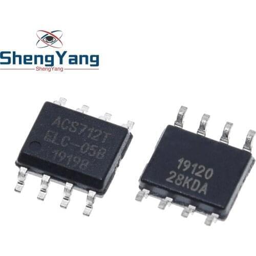 10PCS/LOT ALLEGRO ACS712 ACS712T ACS712ELCTR ACS712ELCTR-05B 5A 5V BI 8-SOIC CURRENT SENSOR IC (ACS712ELCTR-05B-T)
