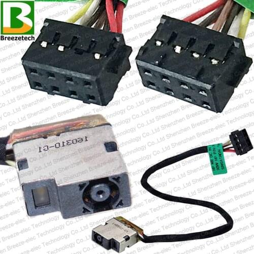 5pcs/lot Original Laptop DC POWER JACK SOCKET CABLE for HP Pavilion 15-E 15T-E 17-E 15-E097SA 17-e153ea 709802-YD1 CBL00360-0150