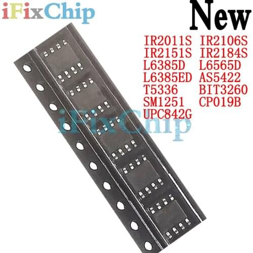 5piece) New IR2011S IR2106S IR2151S IR2184S L6385D L6565D L6385ED AS5422 T5336 BIT3260 SM1251 CP019B UPC842G 842 sop-8