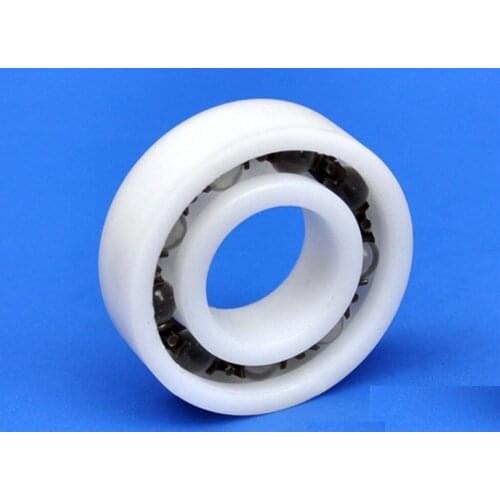 Free Ship New 4pcs POM Plastic Glass Ball Radial Radial Ball Bear 605 5mm x 14mm x 5mm