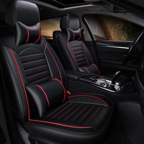 PU Leather Car Seat cover For Mitsubishi Pajero Sport OUTLANDER EX Lancer Galant EVORena car seat cushion