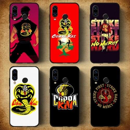Cobra kai snake American TV Phone Case For Huawei Honor 7C 7A 8X 8A 9 10 10i Lite 20 NOVA 3i 3e