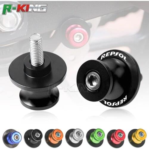 For HONDA CBR250R CBR300R CB300F CBR500R CB500F CB500X CB190R CB190X Motorcycle CNC Aluminum Swingarm Spools Slider Stand Screws