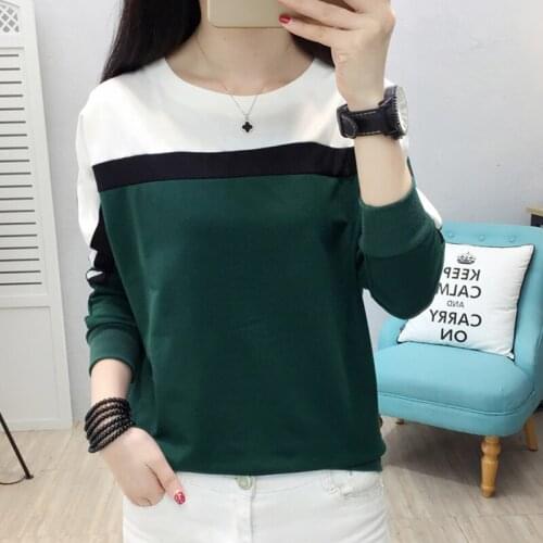 Tshirt Women Long Sleeve t shirt Women tops Poleras de Mujer Moda 2020 Blusa Tee Shirt Femme Plus Size T-Shirt O-Neck 65B5