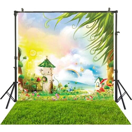 HUAYI Easter Day Photography Backdrop Newborns Baby Child Easter Spring Photo Booth Background Studio Portraits Backdrop W-3834