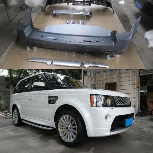 PP Body Kits Front Bumper Grills Rear Bumper for Land Rover Range Rover Sport 2012 Car Styling