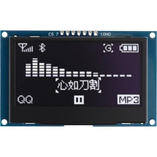 2.42 Inch 12864 128x64 OLED Display Module IIC I2C SPI Serial LCD Screen for C51 STM32 SSD1309