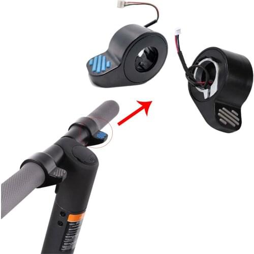 Power Throttle for Ninebot ES1/ES2/ES3/ES4/ES5 Scooter Electronic Brake Fingering Handlebar Finger Button Throttle Accelerator