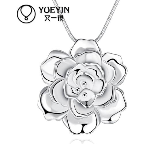2016 New arrival silver plated Necklace Zircon Necklace Female jewelry Romantic Collana delle donne bijoux women
