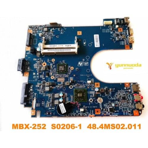 Original for SONY MBX-252 laptop motherboard MBX-252 S0206-1 48.4MS02.011 tested good free shipping