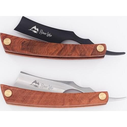 Barber Shaving Straight Razor Shaving Handle Razor Hand Made Wooden Handle