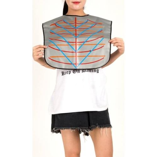 Professional Hairdressing Shawl Hairdresser Hair Cloak PVC Waterproof Hairdressing Supplies Collar Shawl for Hair Cutting