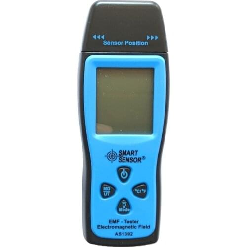 Handheld Digital LCD radiation dosimeter Mini EMF Tester Electromagnetic Field Radiation Detector Dosimeter Tester AS1392